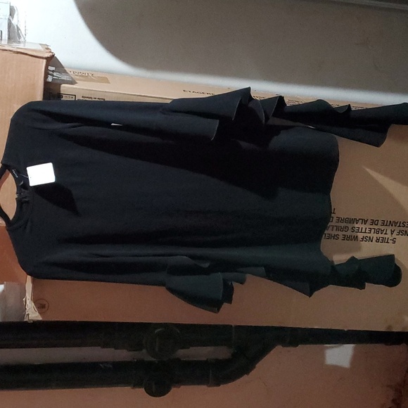 Sz 2 $895 NWT Ellery dress with cascading sleeves